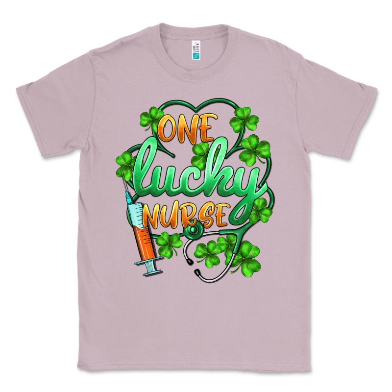 St.patricks One Lucky Nurse Classic Tee by BarkalooDesign | Teevron