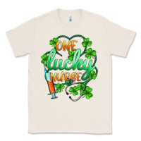Natural st.patricks one lucky nurse Classic Tee - BarkalooDesign