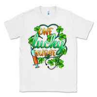 White st.patricks one lucky nurse Classic Tee - BarkalooDesign