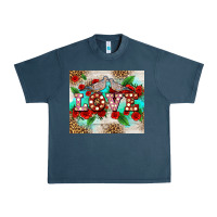 Midnight Navy love birds and love with ross Urban Heavy Tee - AdoDesignShop
