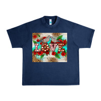 Navy love birds and love with ross Urban Heavy Tee - AdoDesignShop