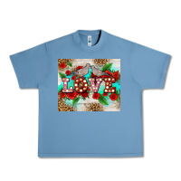 Pebble Blue love birds and love with ross Urban Heavy Tee - AdoDesignShop