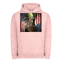 Pigment Salmon usa deer hunting woods Urban Hoodie - CowGirlArtShop