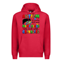 Cardinal autism the journey that turns mama bears Premium Hoodie - JahusDesignShop