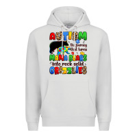 Dove Grey autism the journey that turns mama bears Premium Hoodie - JahusDesignShop