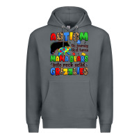 Rock autism the journey that turns mama bears Premium Hoodie - JahusDesignShop