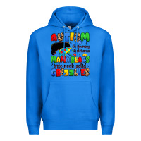 True Royal autism the journey that turns mama bears Premium Hoodie - JahusDesignShop