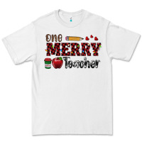 White one merry teacher Premium Tee - RanaPortraitStore