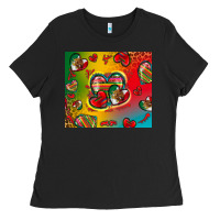 Black mexico hearts Ladies Tee - Zillion Design Studio