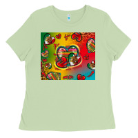Matcha mexico hearts Ladies Tee - Zillion Design Studio