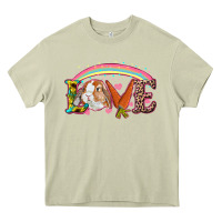 Mossy easter bunny love Heavy Core Tee - RanaPortraitStore