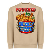Mushroom powered by chicken nuggets Heavyweight Sweatshirt - AdoDesignShop