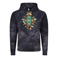 Cloud Black cowhide leopard gemstone aztec Vintage Hoodie - JahusDesignShop