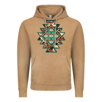 Vintage Camel cowhide leopard gemstone aztec Vintage Hoodie - JahusDesignShop