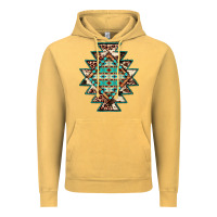 Vintage Mustard cowhide leopard gemstone aztec Vintage Hoodie - JahusDesignShop