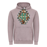 Vintage Zinc cowhide leopard gemstone aztec Vintage Hoodie - JahusDesignShop