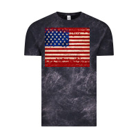 Cloud Black american flag tumbler Vintage Tee - JahusDesignShop