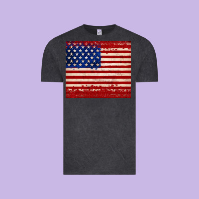 American Flag Tumbler Vintage Tee Designed By Jahusdesignshop
