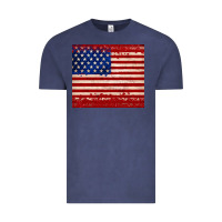 Vintage Denim american flag tumbler Vintage Tee - JahusDesignShop