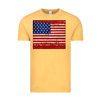 Vintage Mustard american flag tumbler Vintage Tee - JahusDesignShop