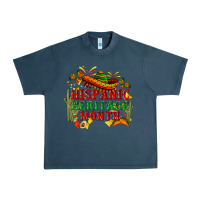Midnight Navy national hispanic heritage month Urban Heavy Tee - BundleAndBundleShop