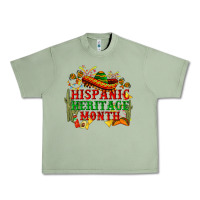 Oil Green national hispanic heritage month Urban Heavy Tee - BundleAndBundleShop
