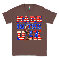 Chestnut made in the usa Classic Tee - NancyCooperArtShop