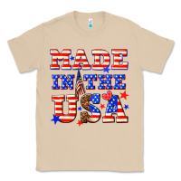 Mushroom made in the usa Classic Tee - NancyCooperArtShop