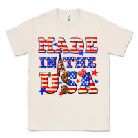 Natural made in the usa Classic Tee - NancyCooperArtShop