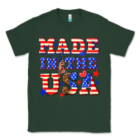 Sports Green made in the usa Classic Tee - NancyCooperArtShop