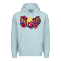 Blue Mist sunkissed Premium Hoodie - NancyCooperArtShop
