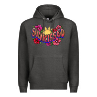 Charcoal Heather sunkissed Premium Hoodie - NancyCooperArtShop
