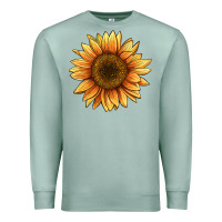 Seafoam sunflower Premium Sweatshirt - BarkalooDesign