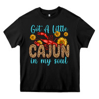 Black got a little cajun in my soul Heavy Core Tee - Zillion Design Studio