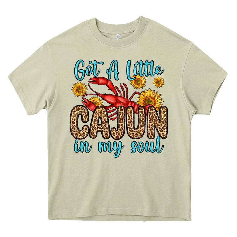 Got A Little Cajun In My Soul Heavy Core Tee by Zillion Design Studio | Teevron