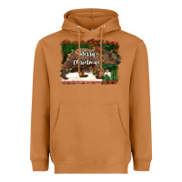 Meerkat merry christmas bear Heavyweight Hoodie - BarkalooDesign