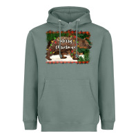 Sage merry christmas bear Heavyweight Hoodie - BarkalooDesign