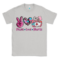Moon Dust peace love nurse Classic Tee - AdoDesignShop