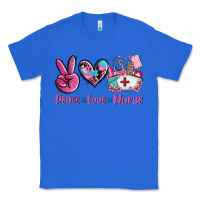 True Royal peace love nurse Classic Tee - AdoDesignShop