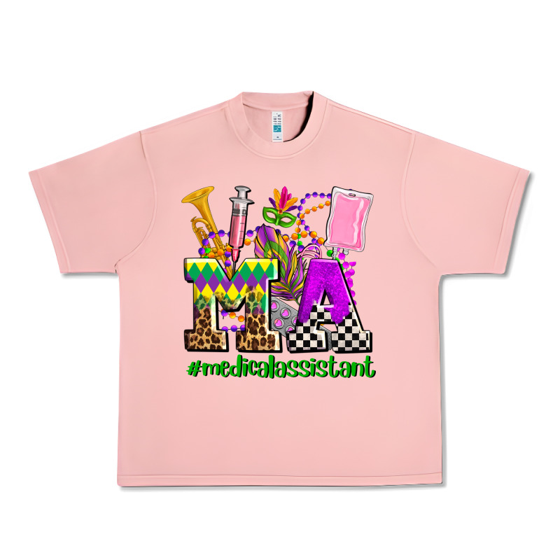 Mardi Gras Ma Medical Assistant Urban Heavy Tee by AdoDesignShop | Teevron