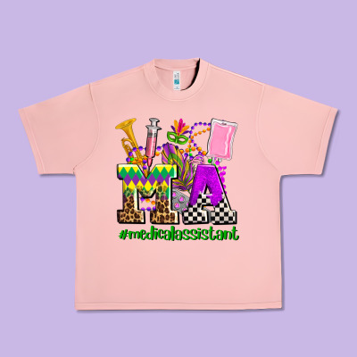 Mardi Gras Ma Medical Assistant Urban Heavy Tee Designed By Adodesignshop