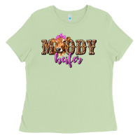 Moody Heifer With Leopard Tbw Ladies Tee | Teevron