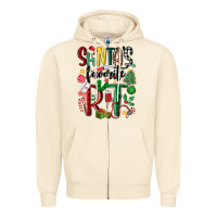Sandshell santas favorite rt nurse Zipper Hoodie - MaliasSmallBusiness