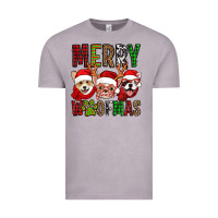 Vintage Zinc merry woofmas dogs Vintage Tee - Jasminsmagicworld