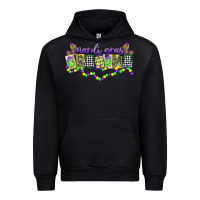 Black mardi gras grandma Urban Hoodie - CowGirlArtShop