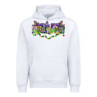 White mardi gras grandma Urban Hoodie - CowGirlArtShop