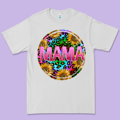 Tie Dye Mama Premium Tee Designed By Texasbilliewilder