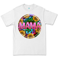 White tie dye mama Premium Tee - texasbilliewilder