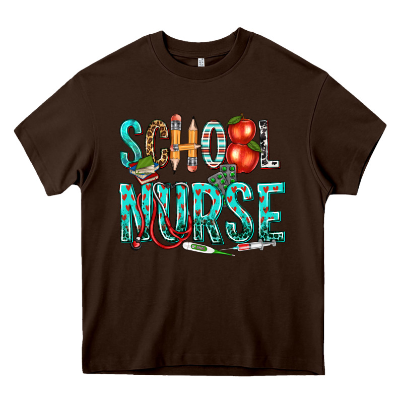 School Nurse Heavy Core Tee by texasbilliewilder | Teevron