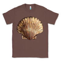 Chestnut Japanese Scallop Shell Classic Tee - LillyAllenDesigns